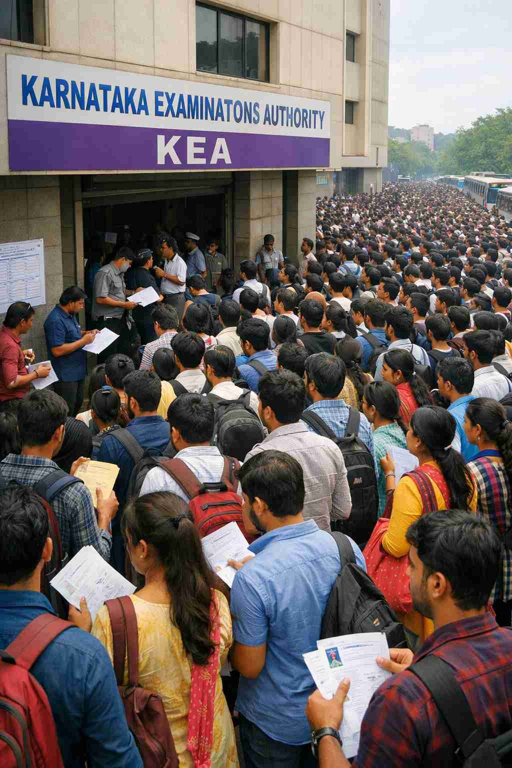 ಒಂದು ಹುದ್ದೆ, ಸಾವಿರಾರು ಆಕಾಂಕ್ಷಿಗಳು: ಕೆಇಎ ನೇಮಕಾತಿಯಲ್ಲಿ ಉದ್ಯೋಗಾಕಾಂಕ್ಷಿಗಳ ಮಹಾ ಪೈಪೋಟಿ”